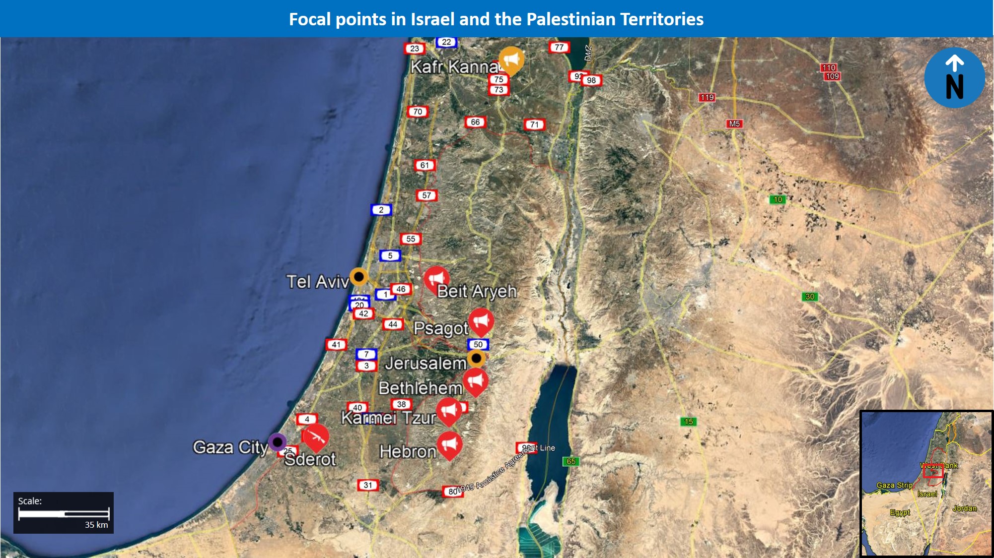 Israel & Palestinian Territories SITUATION UPDATE: Security situation ...