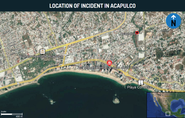 Mexico Alert: Armed attack in Zona Dorada in Acapulco, Guerrero leaves ...